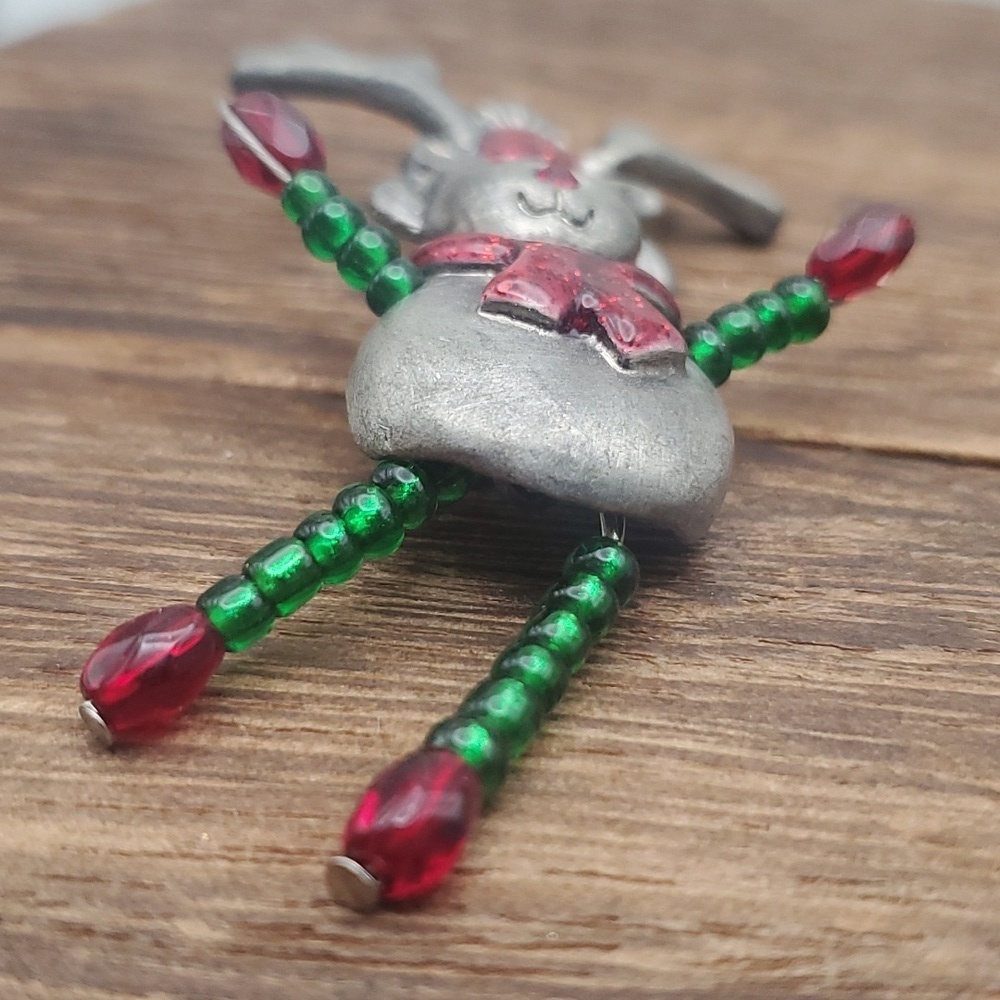 Cool reindeer Christmas 🎄  brooch‎ B502 - Picture 3 of 6